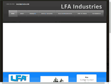 Tablet Screenshot of lfachucks.com